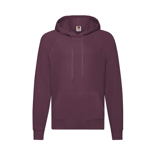 burdeos Sudadera Adulto Lightweight Hooded S