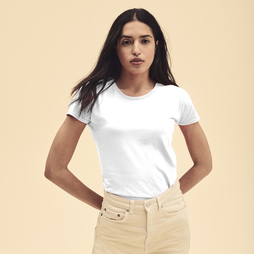 T-Shirt Femme Blanc Iconic - 2
