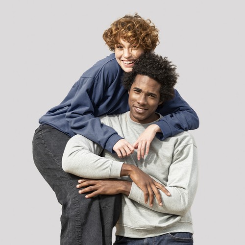 black Sudadera Adulto Sendex