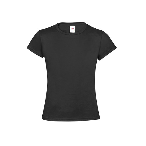 black Camiseta Niña Color Iconic
