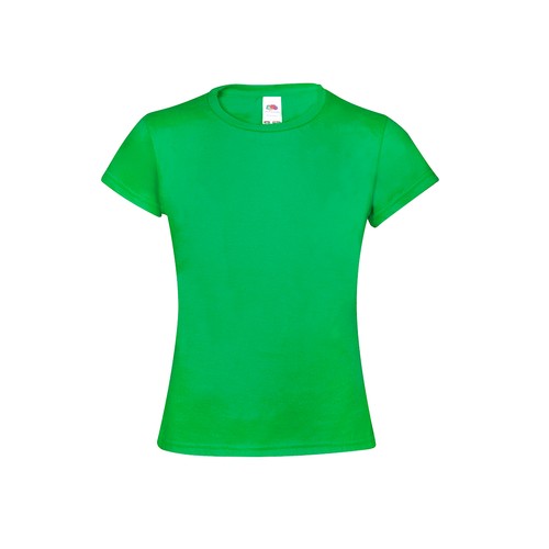 green Camiseta Niña Color Iconic