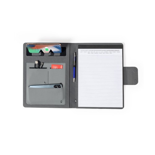 gray Carpeta Multifunción Harbur