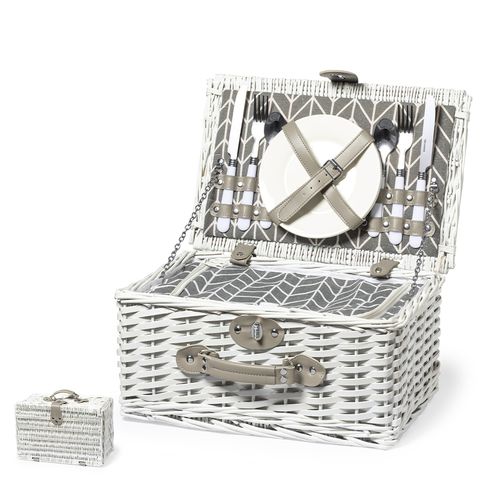 white Cesta Nevera Picnic Midland