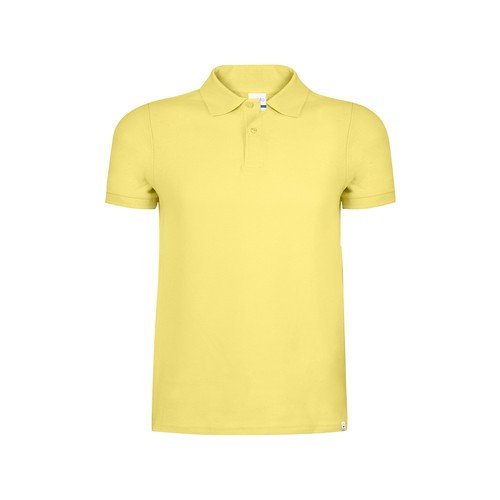amarillo pastel Polo Adulto Ment