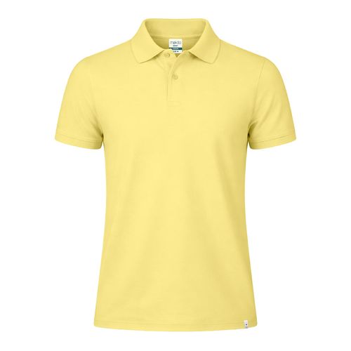 amarillo pastel Polo Adulto Ment