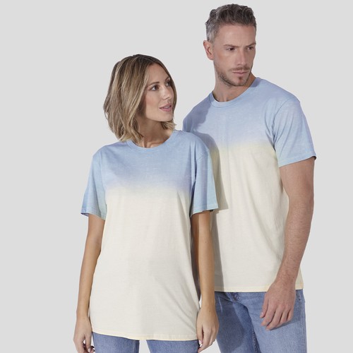 azul / blanco pastel Camiseta Adulto Nimo