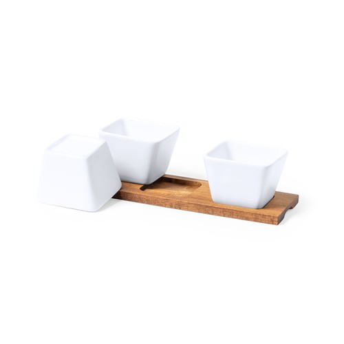 white Bandeja Entremeses Branduk