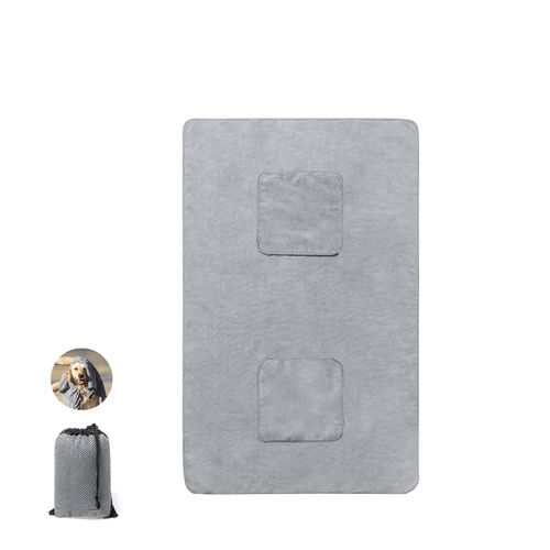 gray Toalla Mascotas Yelyn