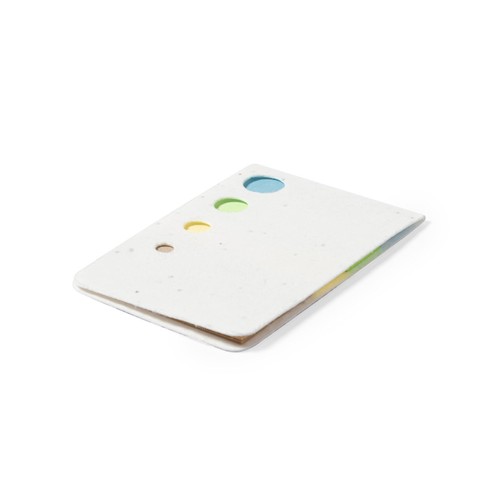 white Bloc Notas Semillas Amenti