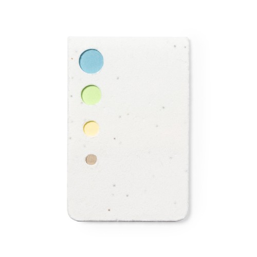 white Bloc Notas Semillas Amenti