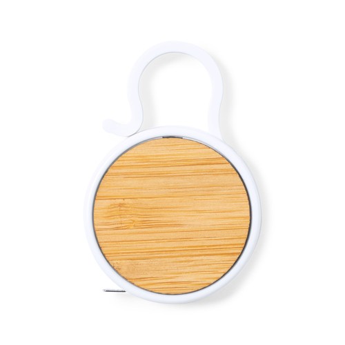 white Flexómetro Lusim 1m