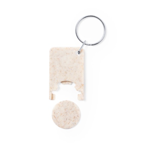 natural Llavero Moneda Prook