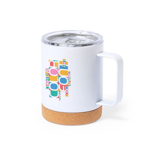 white Taza Térmica Sublimación Wifly