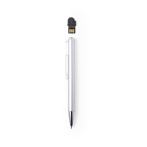 plateado Bolígrafo USB Rond 16 GB