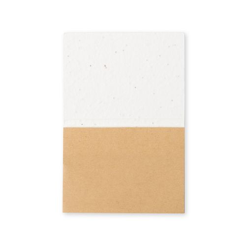 white Bloc Notas Semillas Zomek