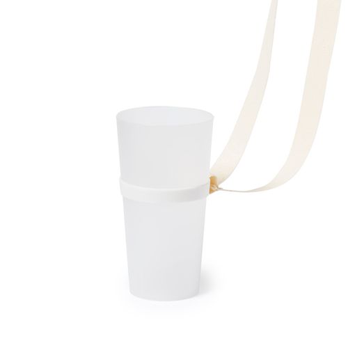 natural Lanyard Portavasos Felin