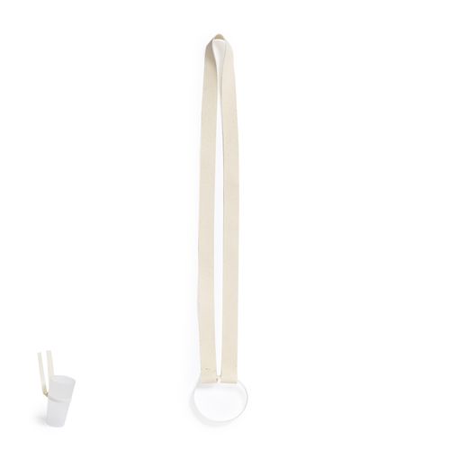 natural Lanyard Portavasos Felin