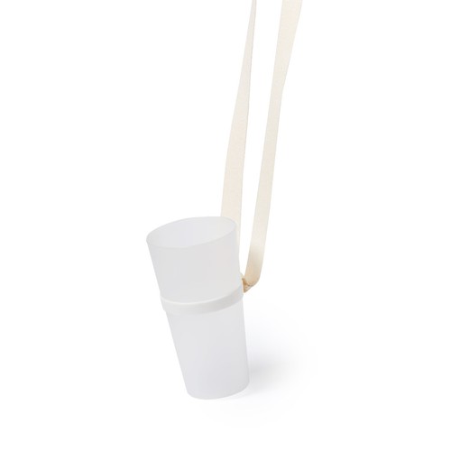 natural Lanyard Portavasos Felin