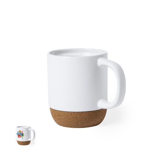 white Taza Sublimación Roset