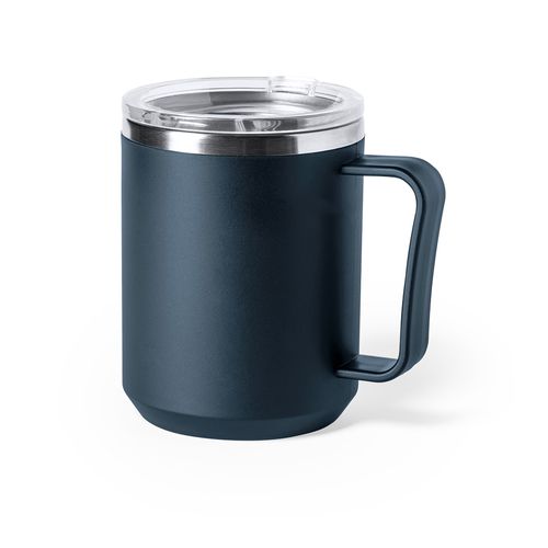 azul marino Taza Térmica Tikam