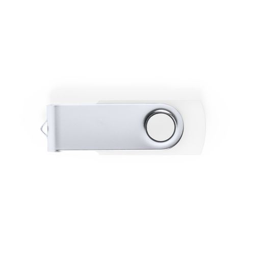 white Memoria USB Yeskal 8GB