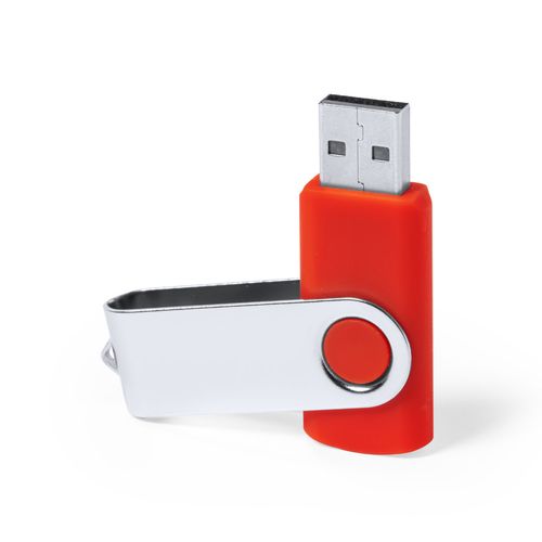 white Memoria USB Yeskal 8GB