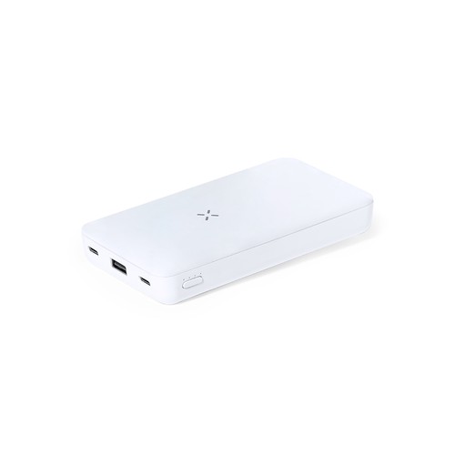 white Power Bank Barry