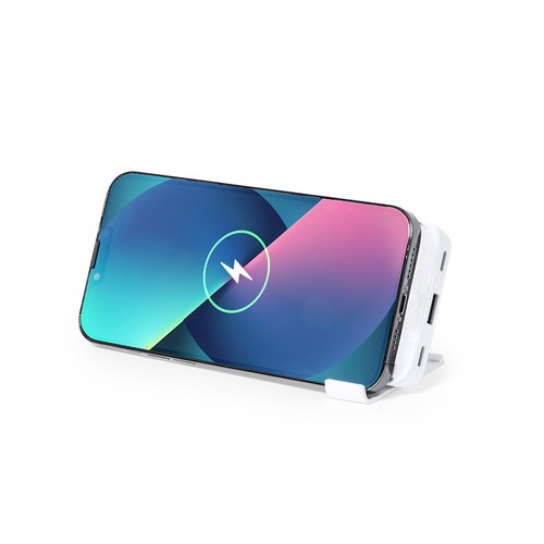 white Power Bank Barry
