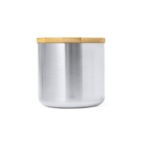 plateado Taza Térmica Claire