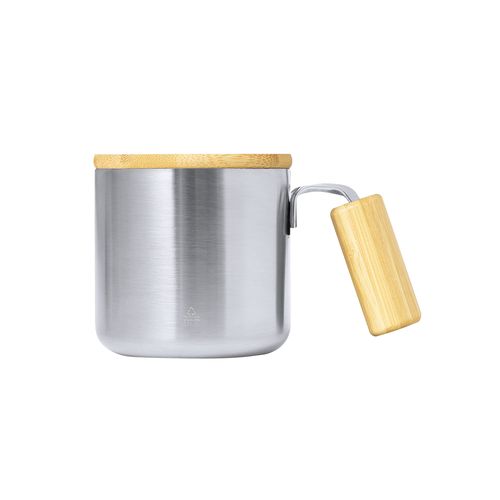 plateado Taza Térmica Claire