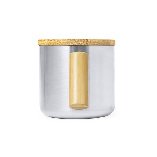 plateado Taza Térmica Claire