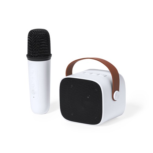 white Altavoz Karaoke Sophie