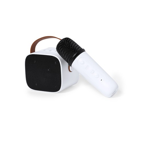 white Altavoz Karaoke Sophie