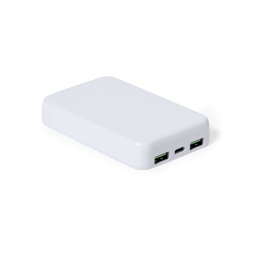 white Power Bank Bramson