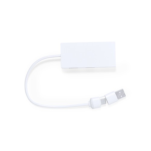 white Puerto USB Hevan