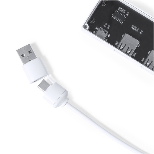 white Puerto USB Hevan
