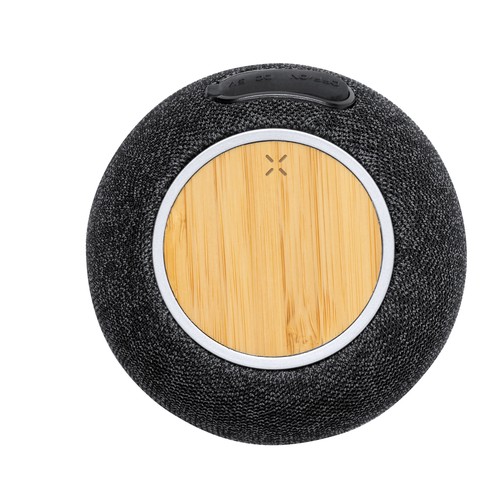 black Altavoz Cargador Cedric