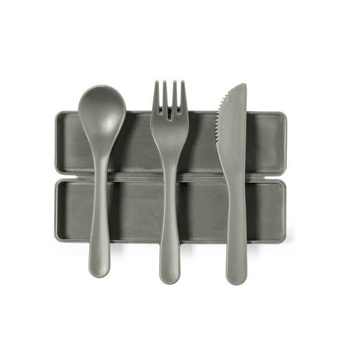 gray Set Cubiertos Florax