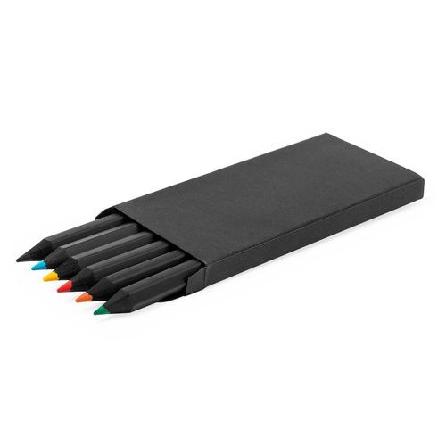 black Caja Lápices Lameiro