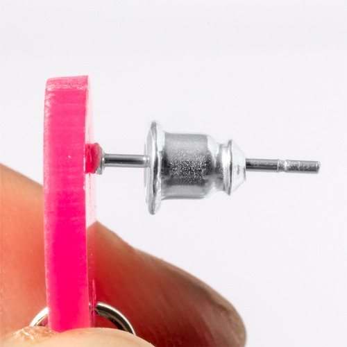 pink Pendientes Kely