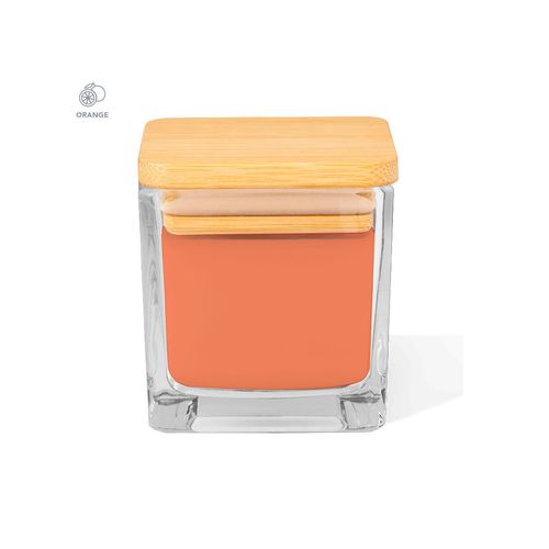 orange Vela Aromática Safron