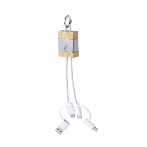 plateado Cable Cargador Desak