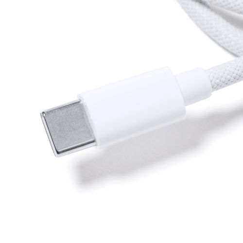 white Cable Cargador Skot