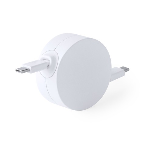 white Cable Cargador Zapa RCS
