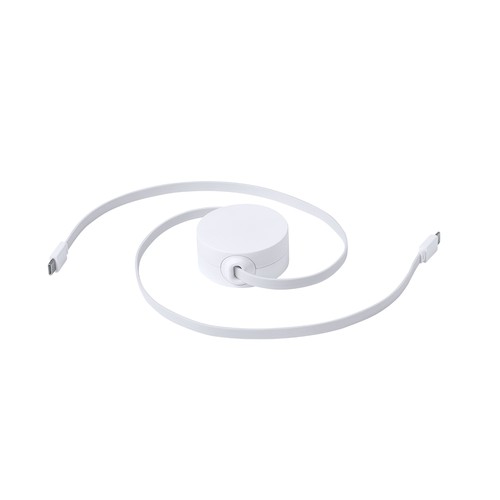 white Cable Cargador Zapa RCS