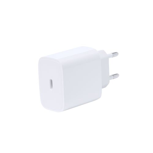 white Cargador USB Morelo