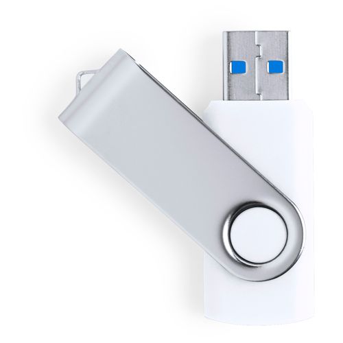 white Memoria USB Brabam 16GB