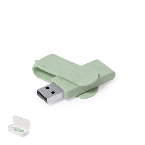 green Memoria USB Brounik 16GB