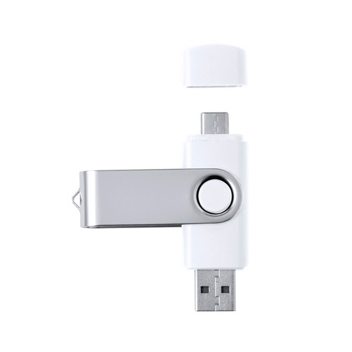 white Memoria USB Ladny 16GB