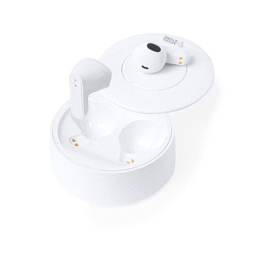 white Auriculares Bekery